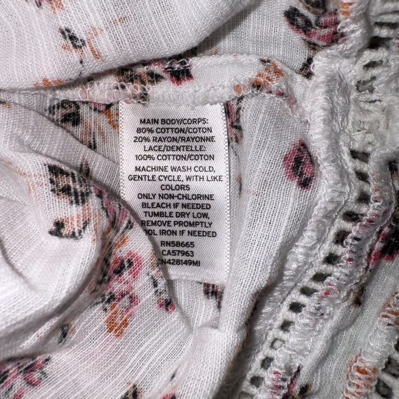 CASLON Floral Tank Top size M - Picture 12 of 12